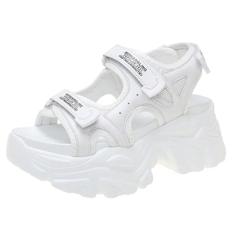 Chunky Platform Women Sandals - Y2K & 90s Fashion, Grunge, Retro, Summer & Party Out