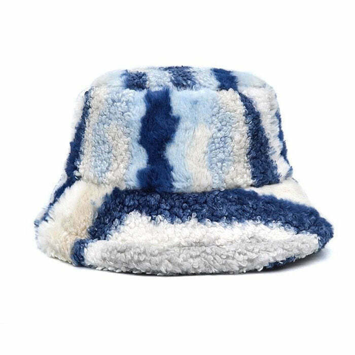 Cozy Days Fuzzy Bucket Hat - Y2K & 90s Fashion, Grunge, Retro, Pastel Goth