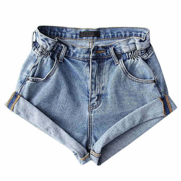 Debbie Summer Shorts - Y2K Grunge 90s Fashion, Retro Y2K Club & Party Outfits,