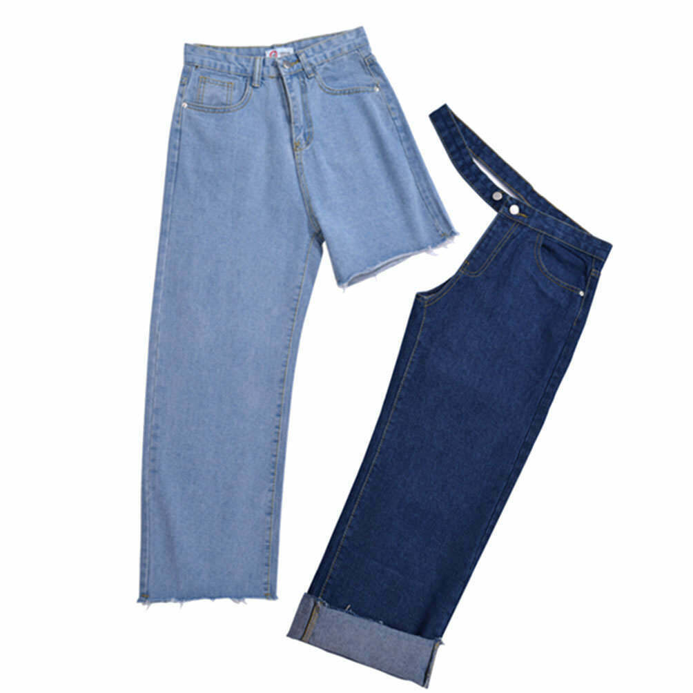 Double Agent Colorblock Jeans - Y2K & 90s Fashion, Grunge, Retro, Summer & Party Outfits