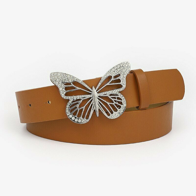 Edgy Butterfly Belt - Y2K & 90s Fashion, Grunge, Retro, Pastel Goth, Summer &