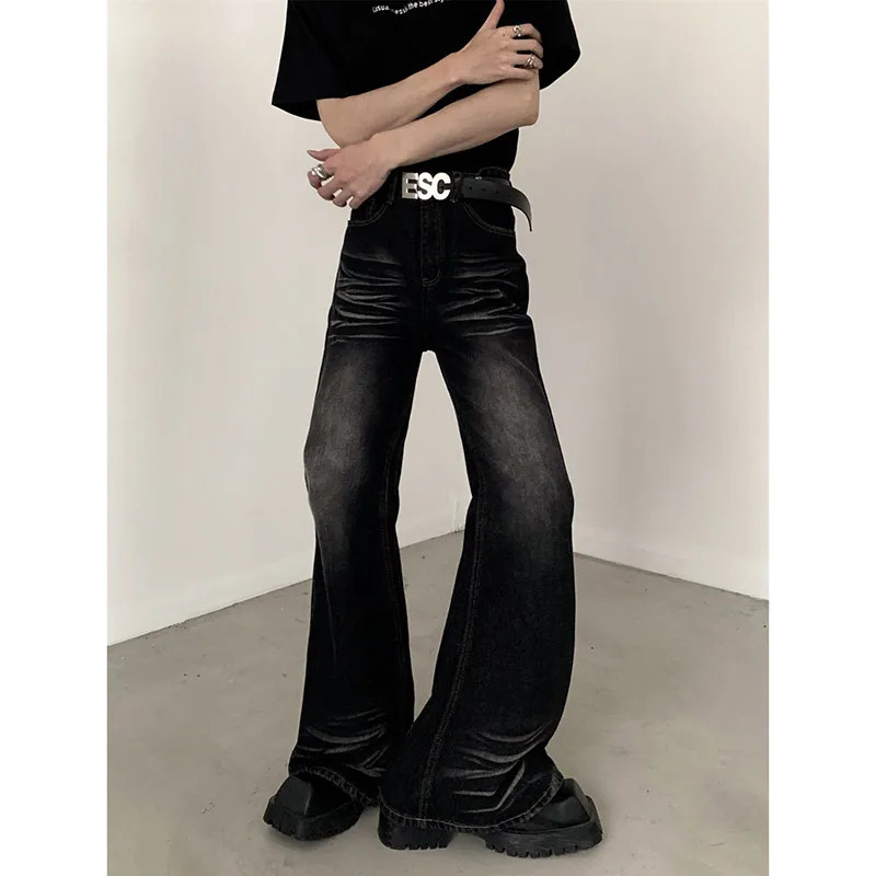 Harajuku Vintage Y2K High Waist Loose Jeans - Wide Leg Baggy Pants - Retro 90s Style - Women