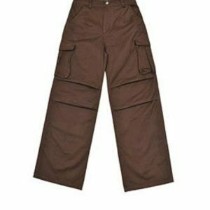 High Waist Cargo Pants - Y2K & 90s Fashion, Grunge, Retro, Summer & Party Outfits