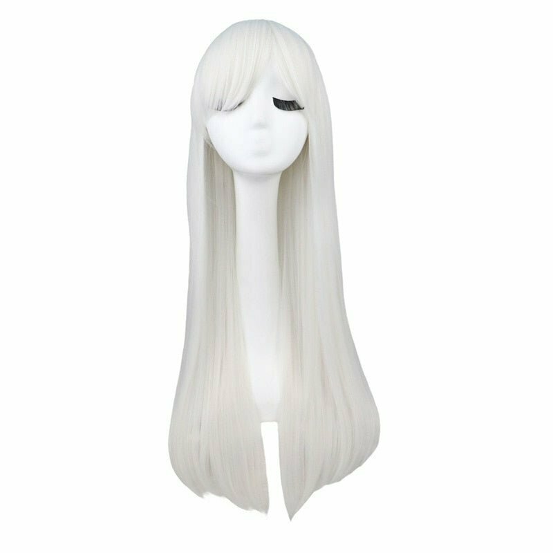 Kawaii Long Straight Cosplay Wig - Y2K & 90s Fashion, Grunge, Pastel Goth, Retro