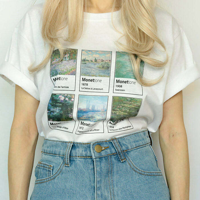 MonetTone T-Shirt: Y2K & 90s Fashion, Grunge, Retro, Summer Outfits, Baby