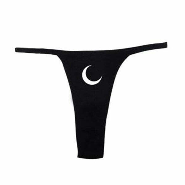 Moon 2 Pack Panties - Y2K & 90s Fashion, Grunge, Retro, Summer Outfits,