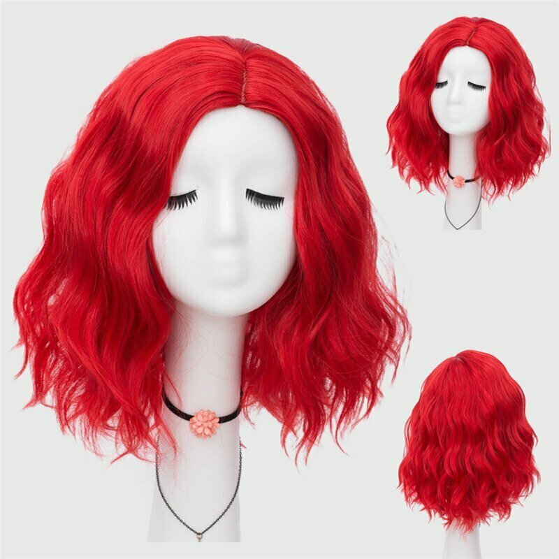 Multicolor Short Wave Wig - Y2K & 90s Fashion, Grunge, Retro, Pastel Goth, Party