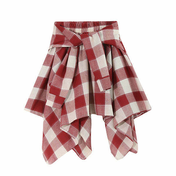 Nevermind Plaid Skirt - Y2K Summer Grunge Outfit, 90s Fashion, Retro Style, Y2