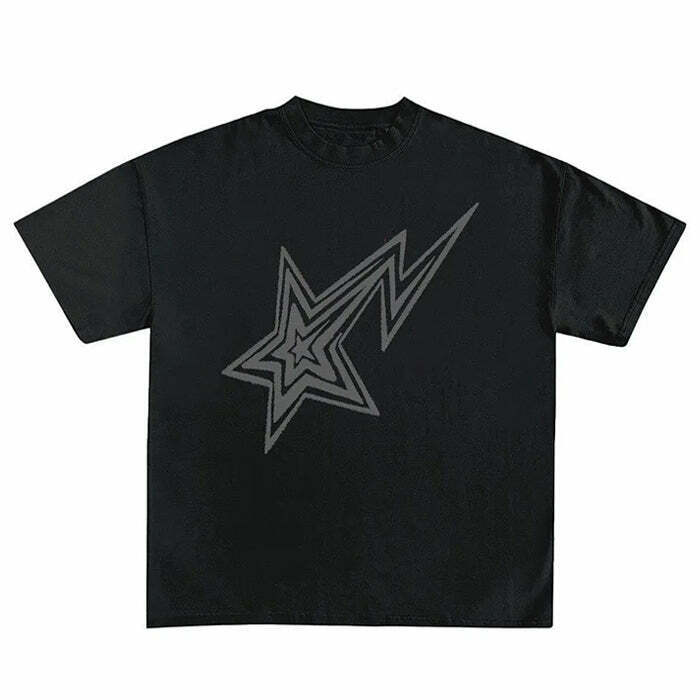 Superstar Behavior Graphic T-Shirt - Y2K & 90s Fashion, Grunge, Retro, Pastel Goth,