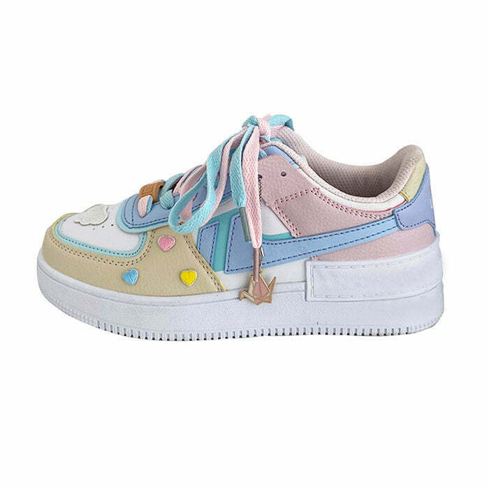 Sweet Like Candy Sneakers - Y2K & 90s Fashion, Grunge, Retro, Hip Hop, Pastel