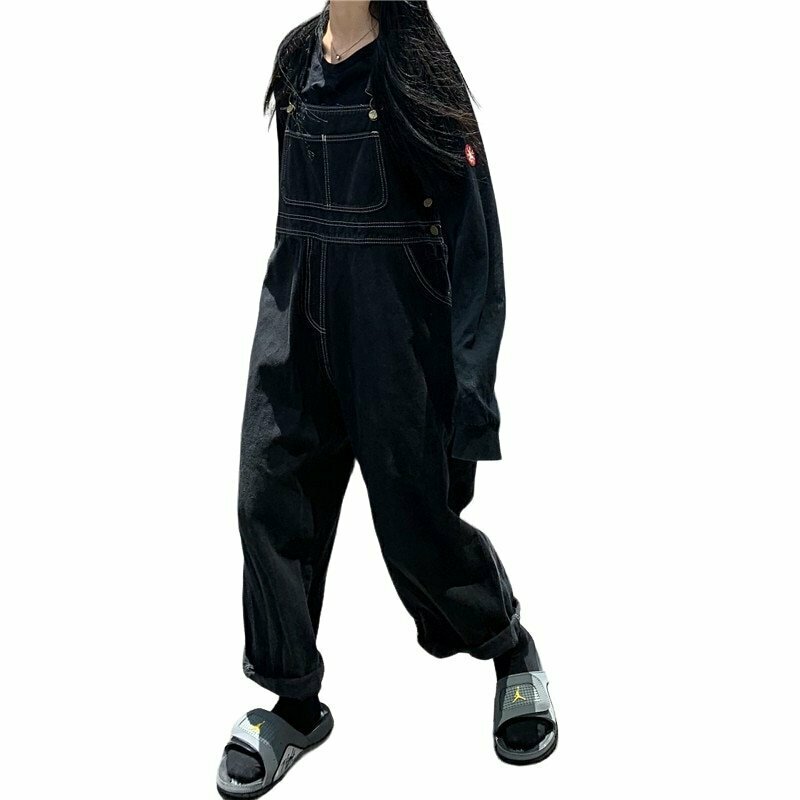 Y2K & 90s Fashion Aesthetic Oversized Jumpsuit - Grunge, Retro, Summer, Party Out