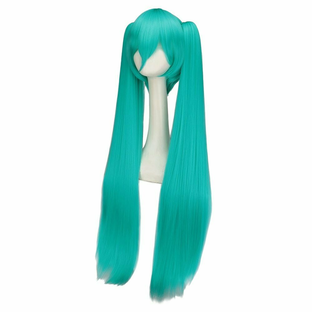 "Y2K & 90s Fashion Anime Cosplay Long Wig - Retro Grunge, Pastel Goth, Popstar