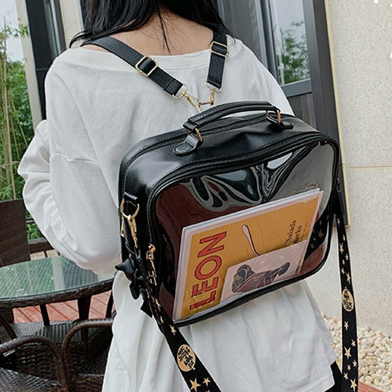 "Y2K & 90s Fashion Art Hoe Indie Backpack - Perfect for Grunge, Retro, and Summer Outfits