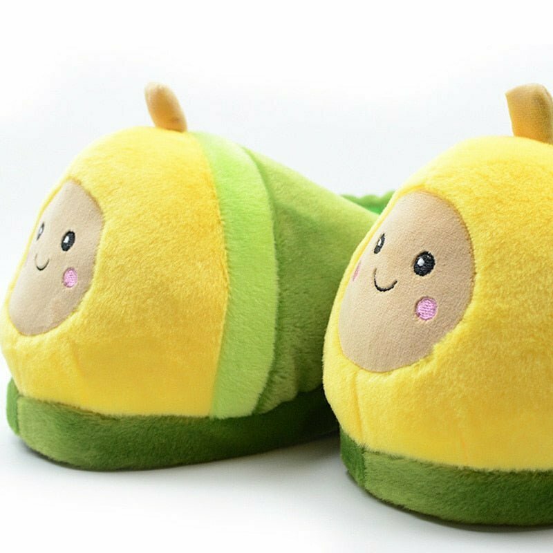 "Y2K & 90s Fashion Avocado Slippers - Retro Grunge, Summer, Party & Club Outfits