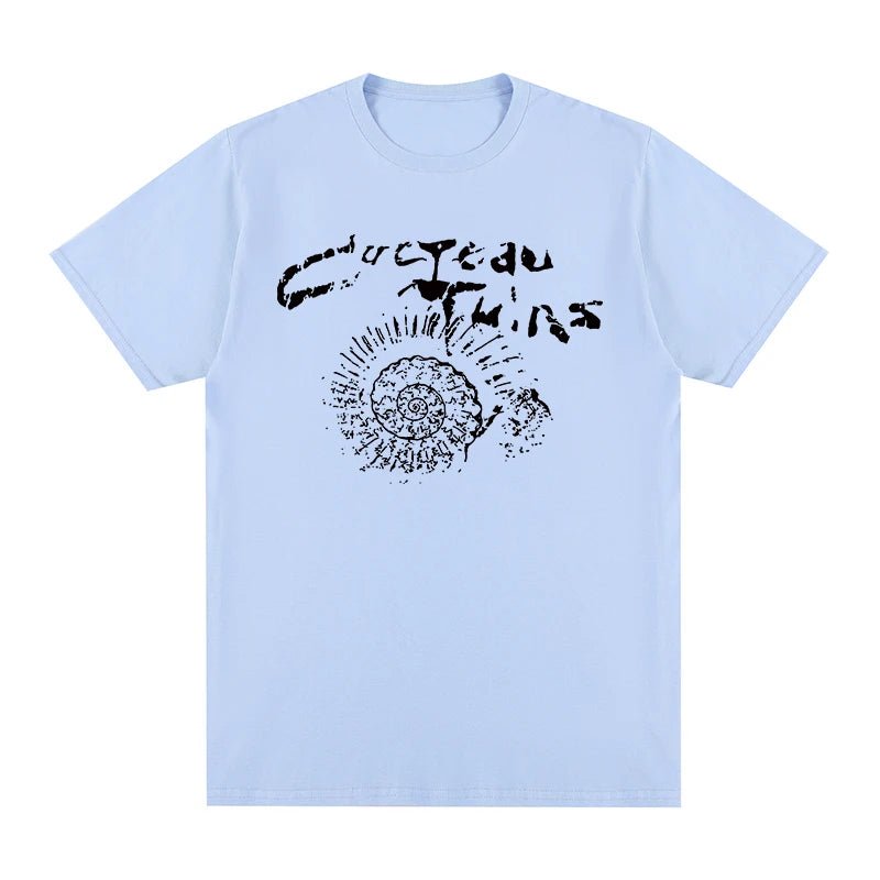 Y2K & 90s Fashion Cocteau Twins Cotton Graphic T-Shirt - Retro Grunge Summer Outfit