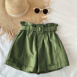 Y2K & 90s Fashion: Cute Casual Summer Shorts - Perfect for Grunge, Retro, and Party Outfits