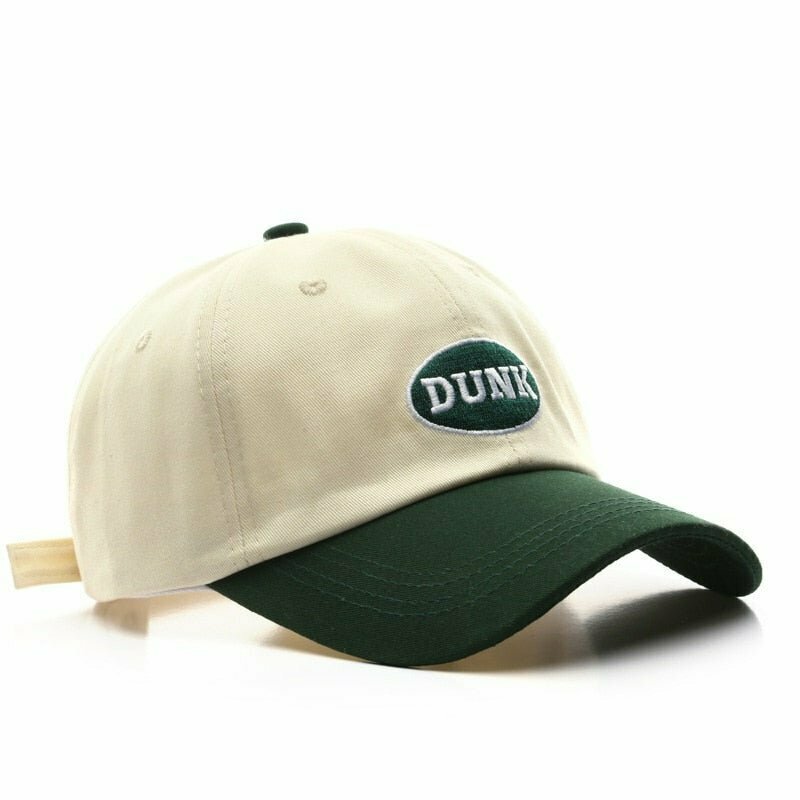 Y2K & 90s Fashion 'DUNK' Baseball Cap - Retro, Grunge, Hip Hop, Summer &