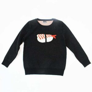 Y2K & 90s Fashion Expensive Sushi Jumper - Retro Grunge, Summer Outfits, Party & Club