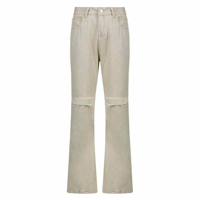 Y2K & 90s Fashion Flare Jeans - Retro, Grunge, Hip Hop, Summer & Party Outfits