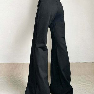 Y2K & 90s Fashion Flare Pants Low Rise - Grunge, Retro, Summer, Party & Club Out