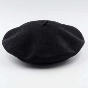 Y2K & 90s Fashion Fox Ear Wool Beret - Retro Grunge, Pastel Goth, Summer & Party