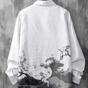 Y2K & 90s Fashion Japan Style Shirt - Retro Grunge, Summer Outfits, Baby Tees, and