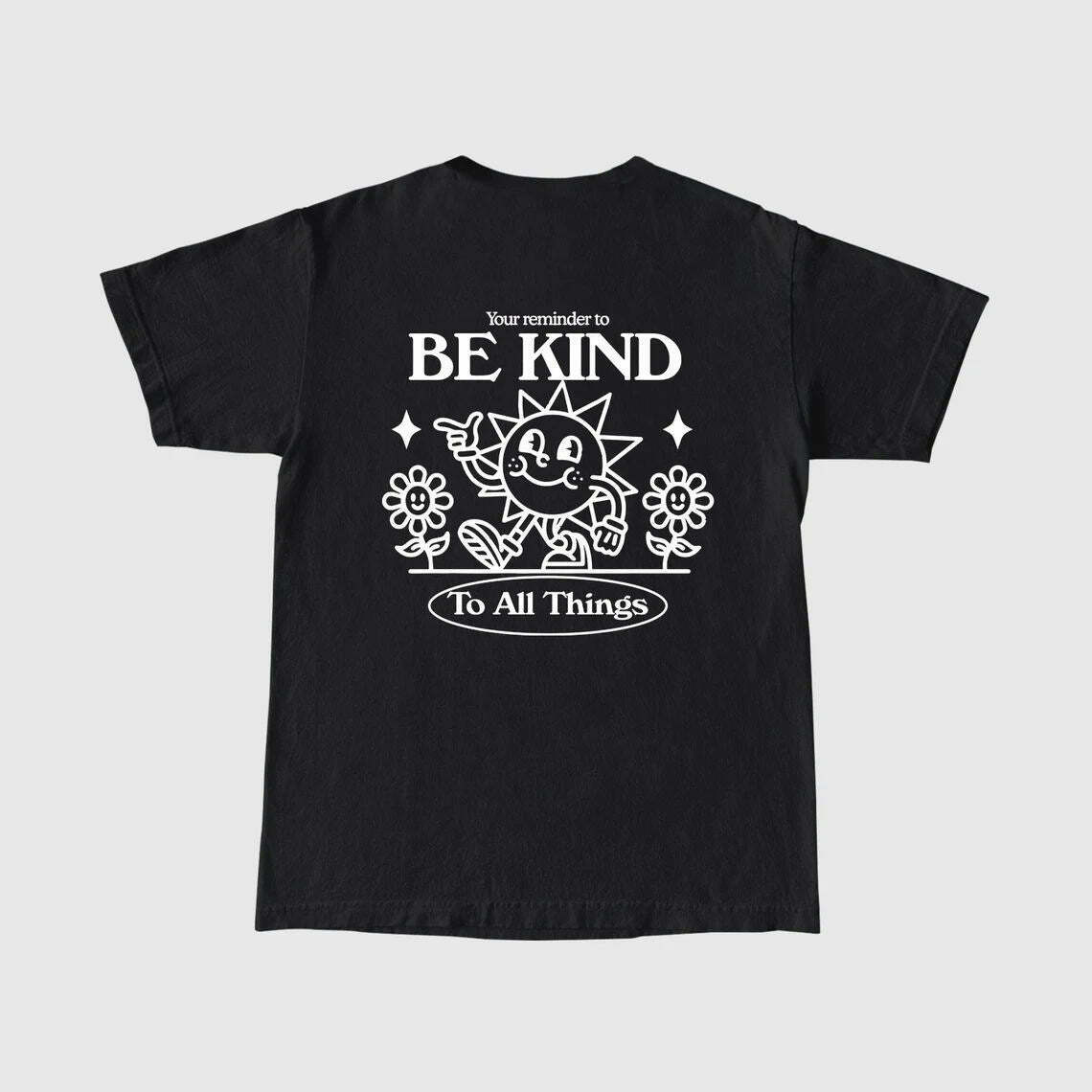 Y2K & 90s Fashion Kindness Slogan T-shirt - Retro Grunge, Summer, Party & Club Out