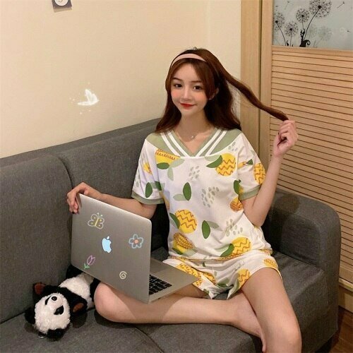 Y2K & 90s Fashion Korean Style Pajama - Retro Grunge, Summer Outfits, Baby Tees,