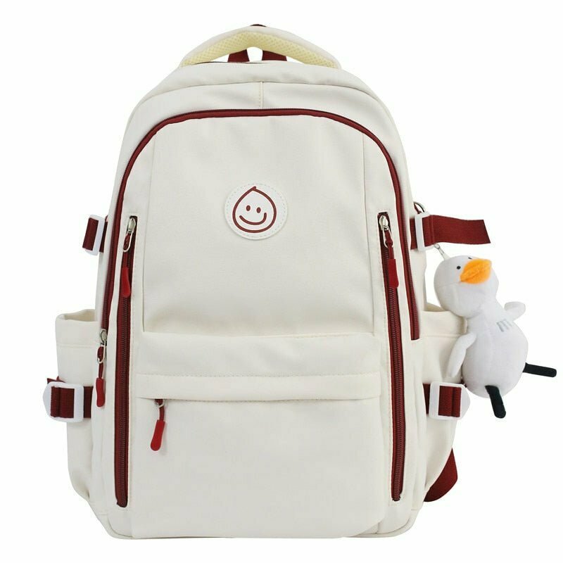 Y2K & 90s Fashion Large Cute College Backpack - Perfect for Retro, Grunge, and Summer Outfits