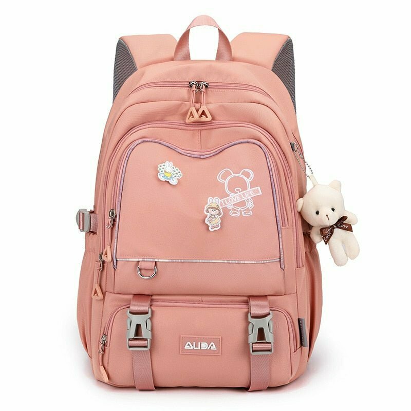 "Y2K & 90s Fashion Large Kawaii Backpack - Perfect for Grunge, Retro, and Summer Outfits