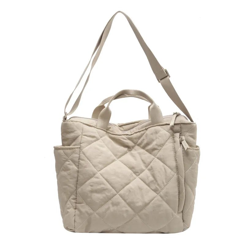 Y2K & 90s Fashion Large Space Cotton Handbag - Perfect for Grunge, Retro, and Summer Outfits