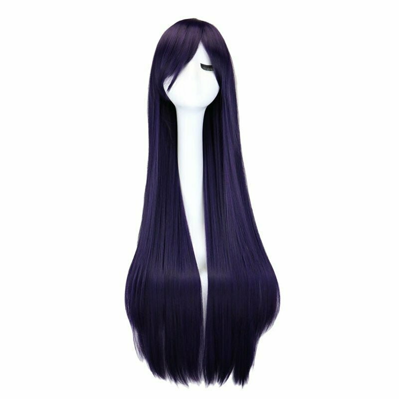 Y2K & 90s Fashion Long Straight Cosplay Wig - Retro, Grunge, Pastel Goth, Popstar