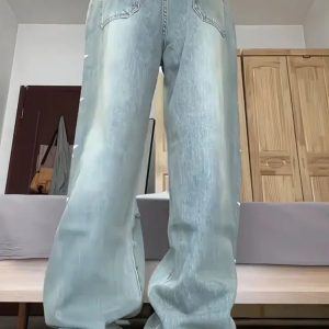 Y2K & 90s Fashion Office Lady Flare Jeans - Retro, Grunge, Summer, Party & Club Out