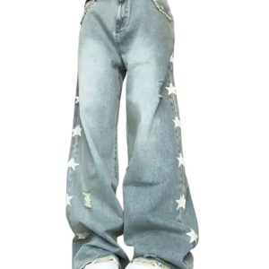 Y2K & 90s Fashion Office Lady Flare Jeans - Retro, Grunge, Summer, Party & Club Out