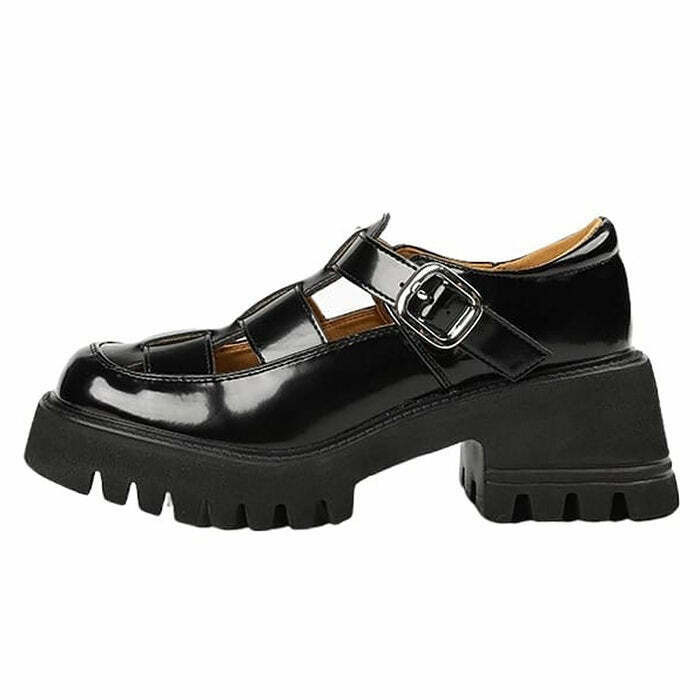 Y2K & 90s Fashion Platform Sandals - Perfect for Grunge, Retro, and Summer Outfits