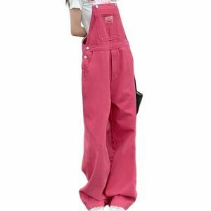 Y2K & 90s Fashion Preppy Aesthetic Pastel Jumpsuit - Perfect for Summer, Parties, and