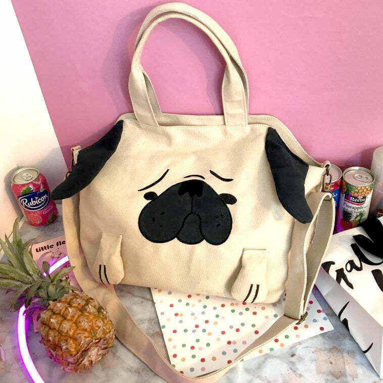 Y2K & 90s Fashion Puggo Handbag - Perfect for Grunge, Retro, and Summer Out