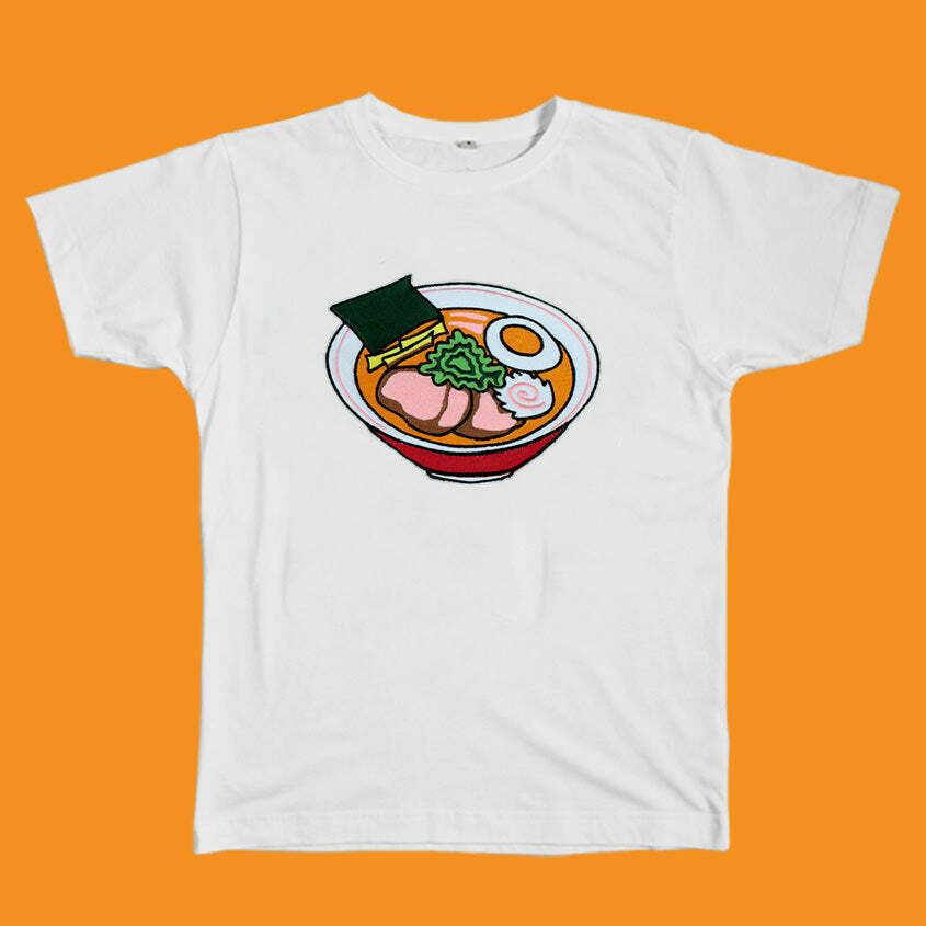 Y2K & 90s Fashion Ramen Tee - Retro Grunge, Summer Outfits, Baby Tees,