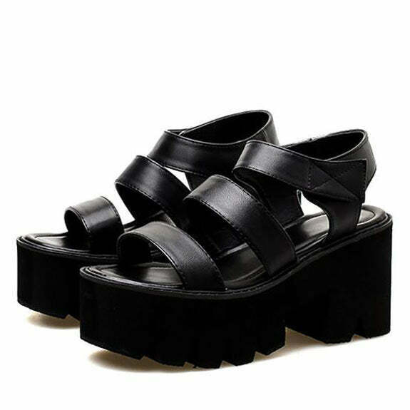 Y2K & 90s Fashion: Retro Grunge Sandals for Summer Outfits & Party Looks