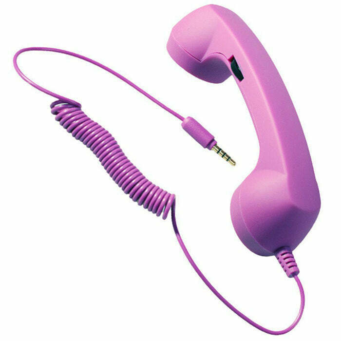 Y2K & 90s Fashion Retro Phone Handset - Perfect for Y2K Summer, Grunge, and