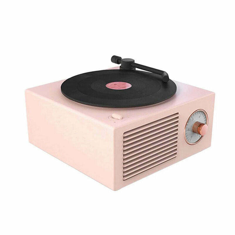 Y2K & 90s Fashion Retro Vinyl Player Bluetooth Speaker - Perfect for Y2K Summer Outfits & Grunge