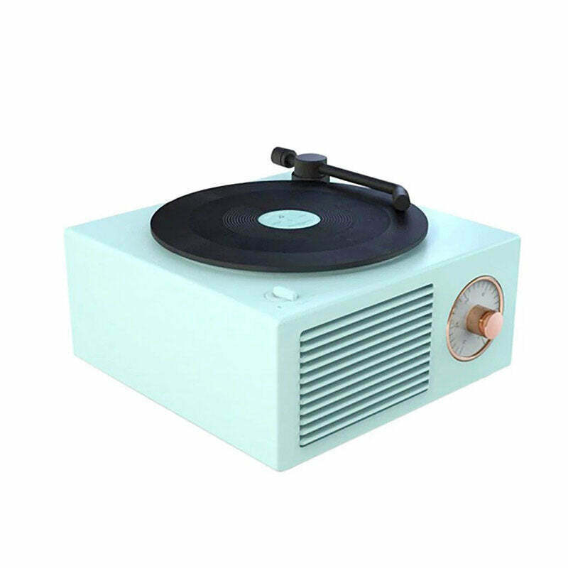 Y2K & 90s Fashion Retro Vinyl Player Bluetooth Speaker - Perfect for Y2K Summer Outfits & Grunge