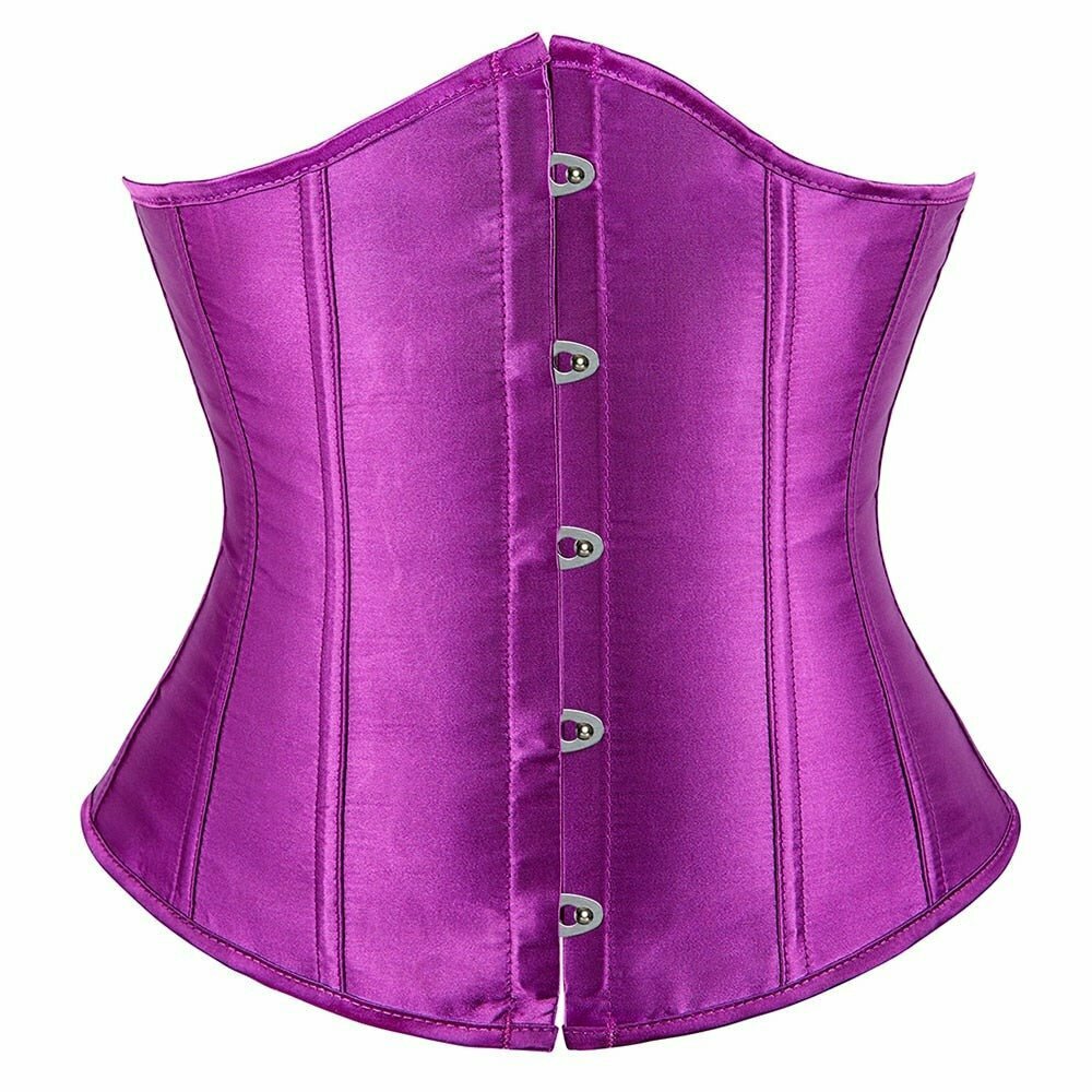 Y2K & 90s Fashion Satin Elegant Corset - Perfect for Grunge, Retro, and Party Outfits