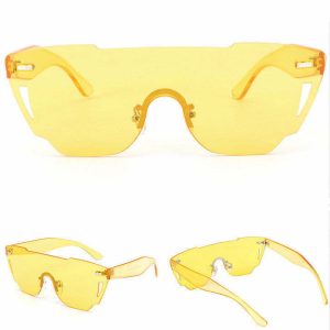 Y2K & 90s Fashion Soleil Sunglasses - Retro, Grunge, Hip Hop, and Pastel Goth