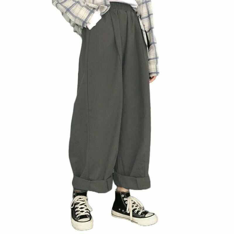 Y2K & 90s Fashion Vintage Casual Loose Pants - Retro Grunge Summer Outfit Essentials