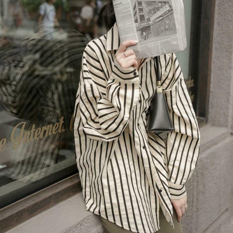 Y2K & 90s Fashion Vintage Striped Blouses - Retro, Grunge, Summer, Party, and Club