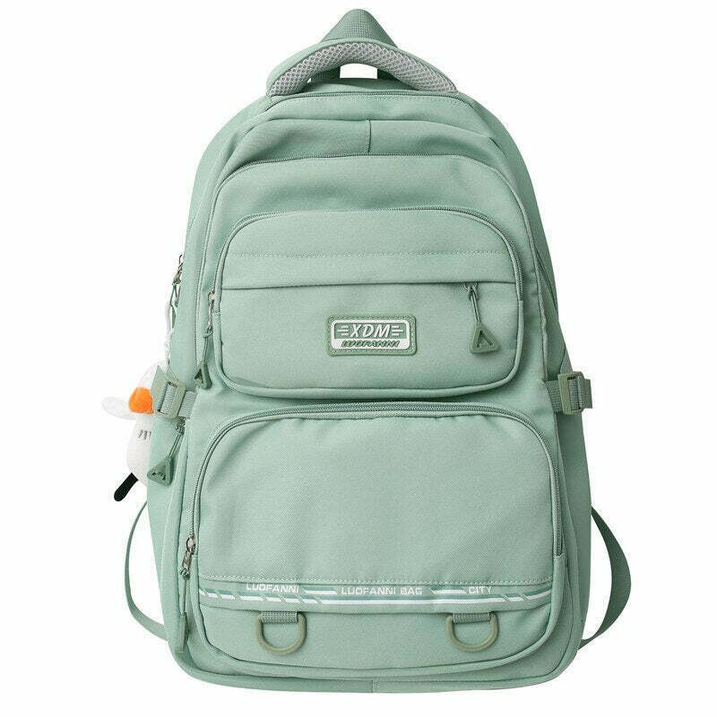 Y2K & 90s Fashion Waterproof Large Capacity Backpack - Perfect for Grunge, Retro, and Summer Outfits