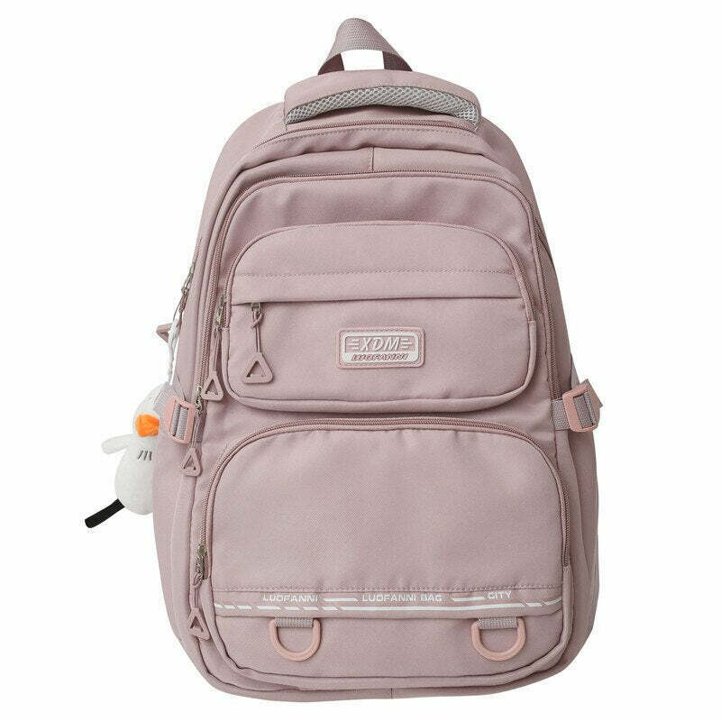 Y2K & 90s Fashion Waterproof Large Capacity Backpack - Perfect for Grunge, Retro, and Summer Outfits