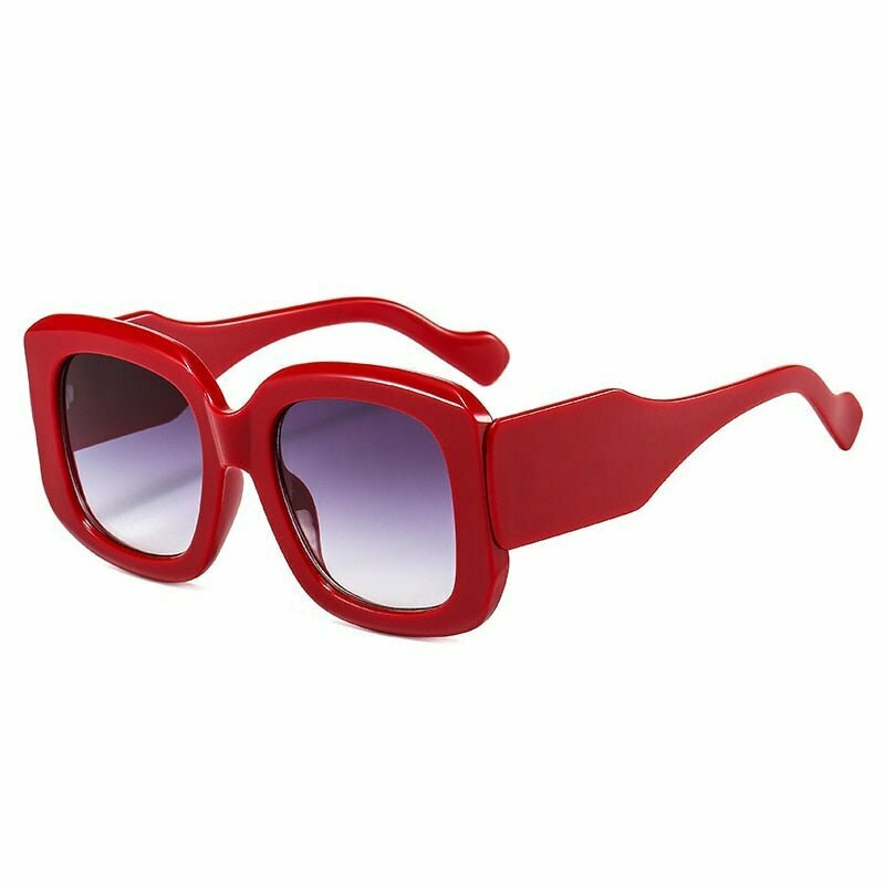 Y2K & 90s Retro Fashion Oversized Square Sunglasses - Perfect for Grunge, Hip Hop, and Summer