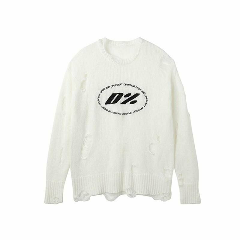 Y2K Aesthetic Hollow Out Sweater - Retro 90s Grunge, Summer Y2K Outfits, Past